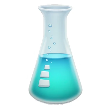 beaker clear water sticker