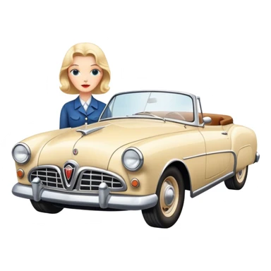 2000 YEAR MODEL GIRLS MODEL CAR  sticker