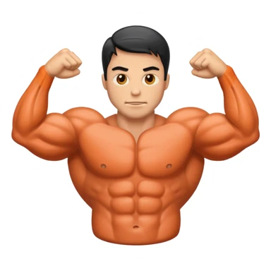 muscles sticker