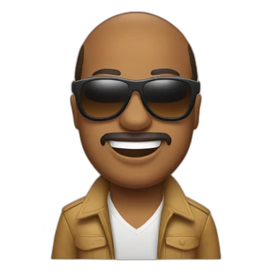 Stevie Wonder sticker