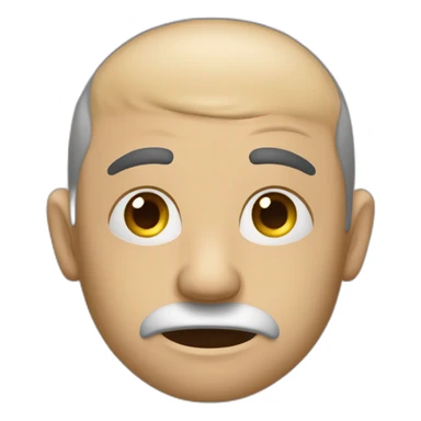 Ein traurig aber glücklicher Mensch sticker