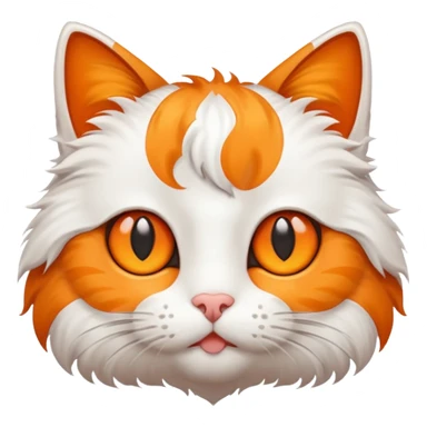 Cat with star eyes sticker