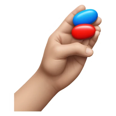 Take the red pill or the blue pill sticker