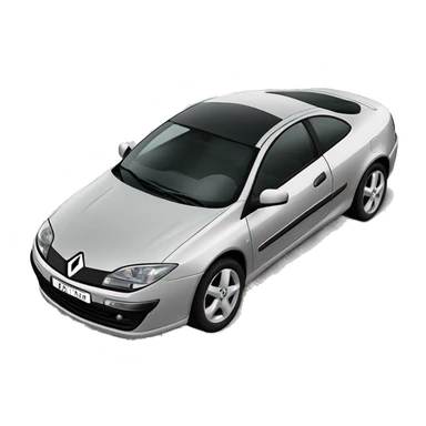 One Renault Laguna Coupe V6 sticker