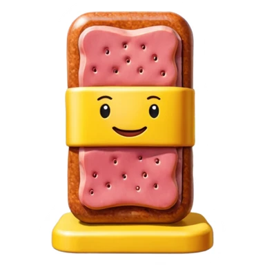  paris art city SPAM meat jeff koons style sculpture arty landscape  sticker