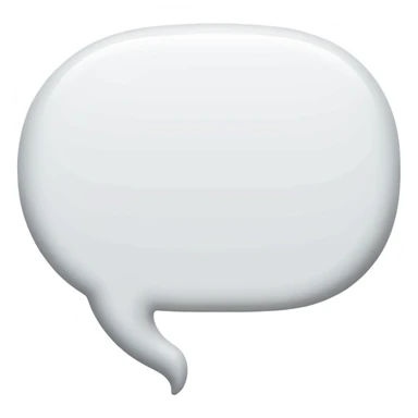 Speech balloon sticker