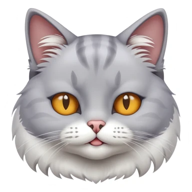 Cat being sarcastic sticker