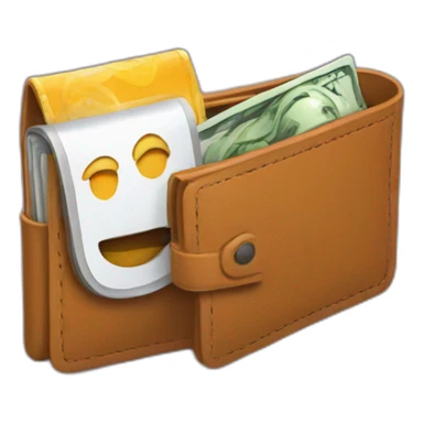 crypto wallet sticker