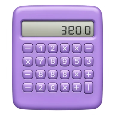 LILAC CALCULATOR sticker