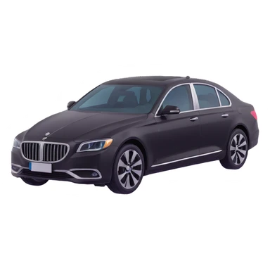 premium sedan with a transparent film partially covering the car, film in the process of being installed, elegant and sophisticated sticker