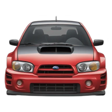 2000 Subaru WRX STI sticker