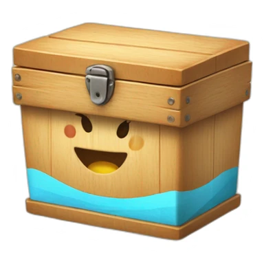 magical bento wooden box sticker