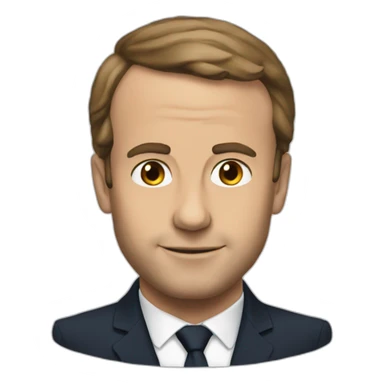 Macron harabe sticker