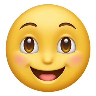 A sneaky winking emoji sticker