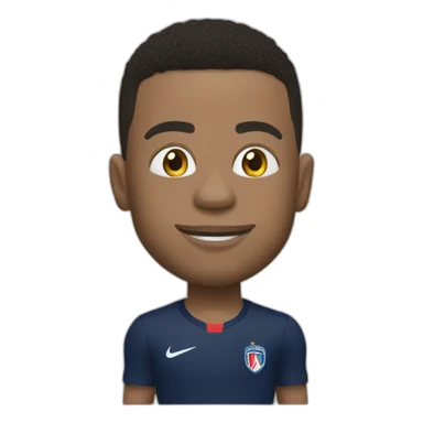 Mbappé qui fait des pompes sticker