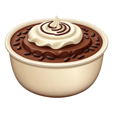 chocolate rice pudding sticker