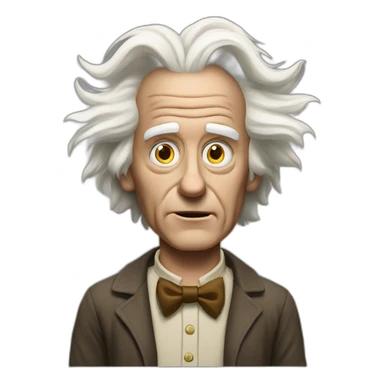 Emmett Brown sticker