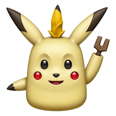 Me gustaría que hagas un emoji de un pokemon que se llama mimikuu pero que sea como el pokemon  sticker