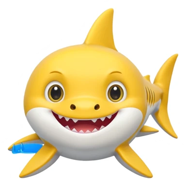 Baby shark sticker