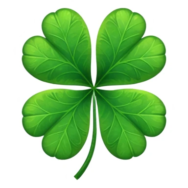 Four leaf clover sticker