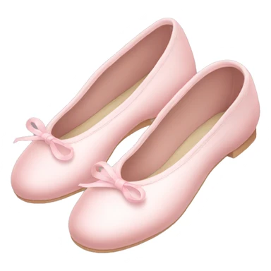 Pale pink ballet shoes sticker