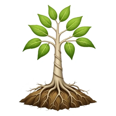 sapling roots sticker