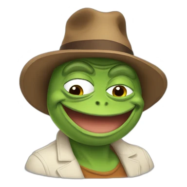 pepe-happy sticker