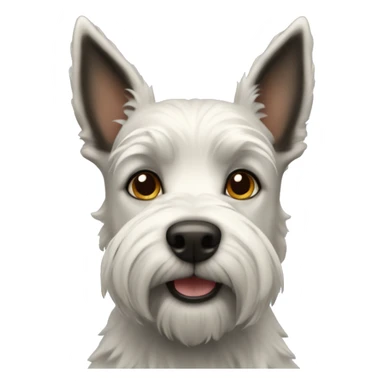 Scotty dog sticker