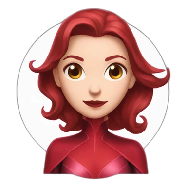 scarlet witch (wanda maximoff) sticker