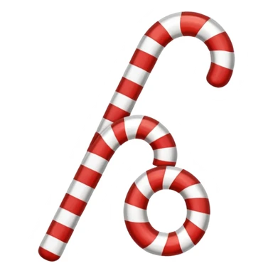 candy cane sticker