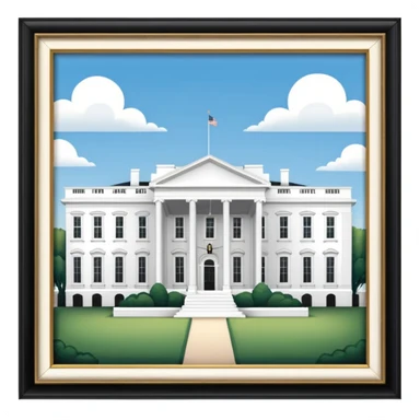 the white house sticker