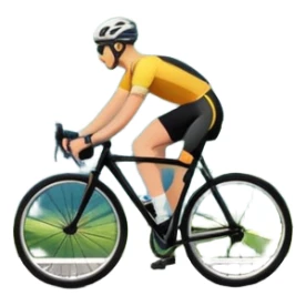 puerto de montaña ciclismo sticker