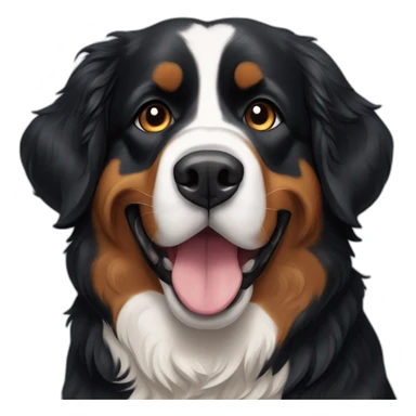norway bernese dog sticker