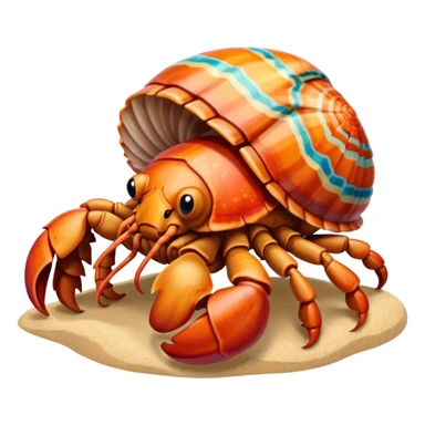 Hermit Crab sticker