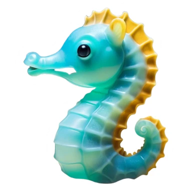 Cinematic Cute Yawning Sea Horse Portrait Emoji, Head tilted slightly with a dramatic, wide-open yawn, showcasing a petite, elegantly curved seahorse with a softly drooping tail and sleepy, half-closed eyes, Simplified yet irresistibly adorable features, highly detailed, glowing with a soft, cozy aquatic glow, high shine, relaxed yet expressive, stylized with a dash of whimsical marine charm, soft glowing outline, capturing the essence of a drowsy yet affectionate seahorse that appears ready to stretch out for a nap! sticker