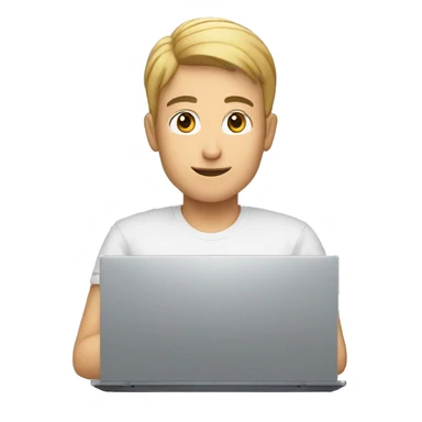 man using an asus zhephyrus m16 laptop sticker