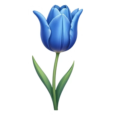 blue tulip sticker