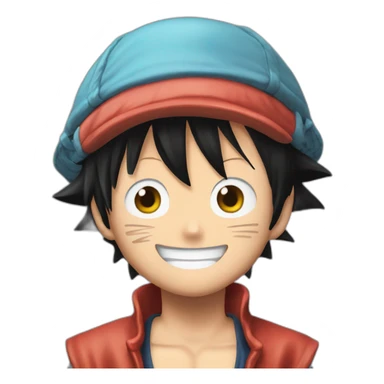 luffy embrassant nami sticker