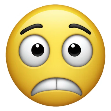 Disapointed smileyface sticker