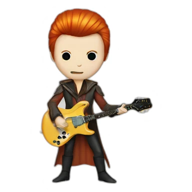 David Bowie - Ziggy stardust - Jedi sticker