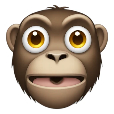 monkey emoji  crying sticker