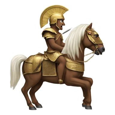 trojan war horse sticker