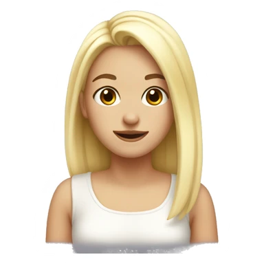 vanilla girl sticker