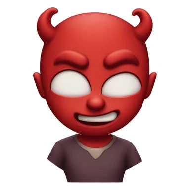 Innocent devil sticker