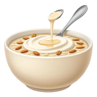 oatmeal with milk sticker