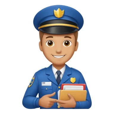 mailman sticker