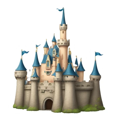 castillo de disney sticker