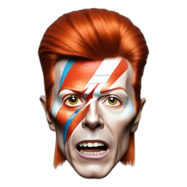 david bowie aladdin sane sticker