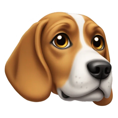 Dog beagle  sticker