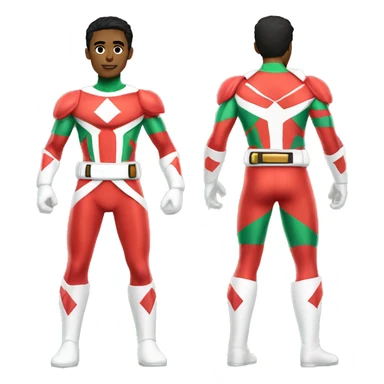 Power ranger full body sticker